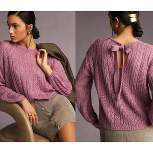 Bishop+Young‎ Pointelle Crewneck Sweater